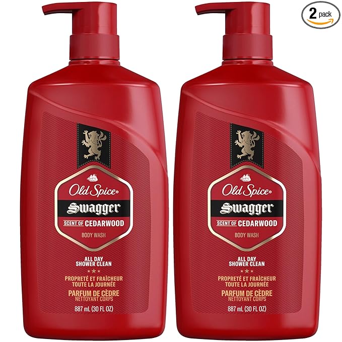 Old Spice Swagger Body Wash, 2 Pack, Extra Large Man Sized Shower Gel by OldSpice