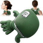 Neck Massager with Heat, Bionic Portable Shiatsu Neck and Back Massager by OROMVO