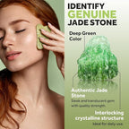 Jade Roller for Face and Gua Sha Set - Image 6