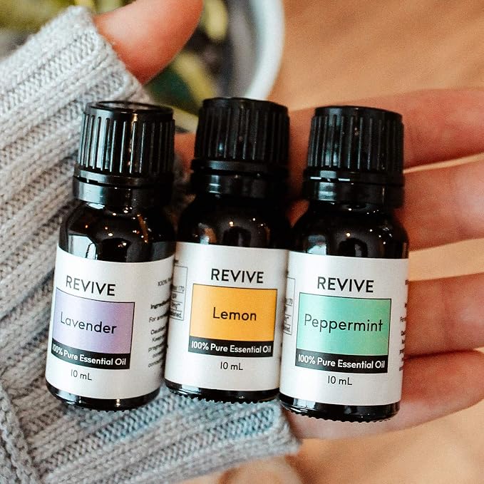 Top 3 Essential Oils Kit by Revive Essential Oils -100% Pure Therapeutic Grade - Image 3