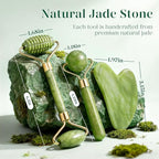 BAIMEI IcyMe Gua Sha and Jade Roller - Image 5