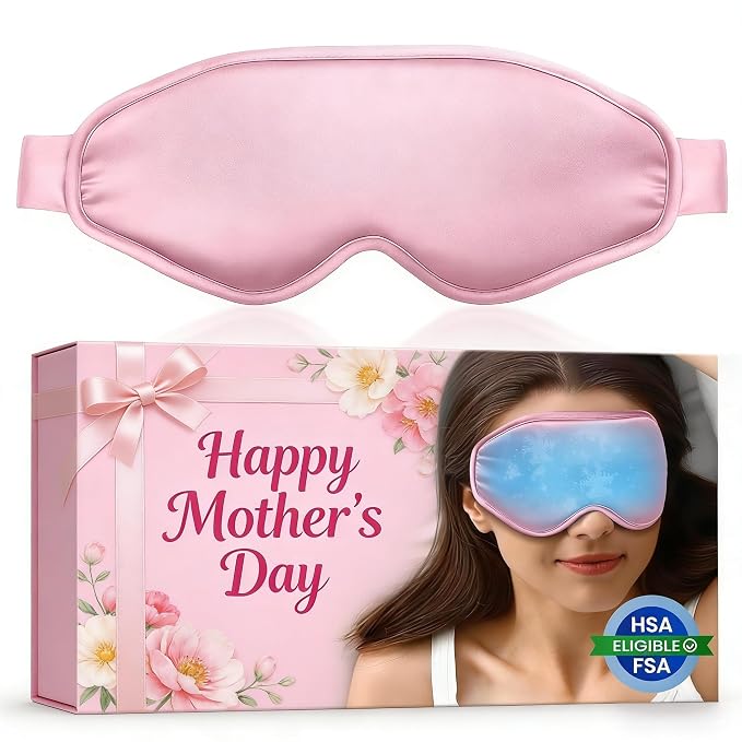 Mothers Day Gifts for Women, Ice Eye Pack for Self Care Gifts, Cooling Eye Gel by NEWLA