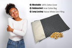Microwavable Corn Filled Heating Pad and Cold Pack/Washable 100% Cotton Cover - Image 4