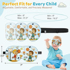 Kids Silk Sleep Mask – 100% Mulberry Silk Eye Cover, Kid Eye Mask - Image 5