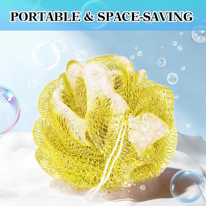 African Net Sponge Authentic Exfoliating Body Scrubber - Image 6