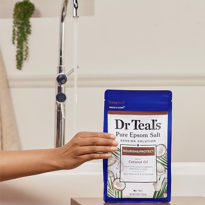 Dr Teal's Epsom Salt Magnesium Soak, Nourish & Protect - Image 7