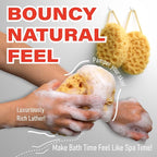 myHomeBody Bath Sponge, Foam Loofah, Body Scrubber - Image 4
