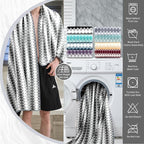 4 Piece Bath Towel Set Oversized Bath Sheet 35"x70" Bathroom Towel Extra Large - Image 4