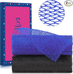 2 Pieces African Net Sponge Authentic Shower loofah exfoliating Body Scrubber by SpiralScgv