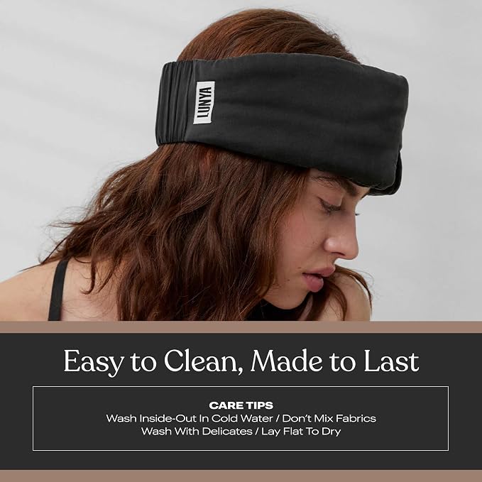 Lunya Washable Silk Sleeping Mask - Image 9