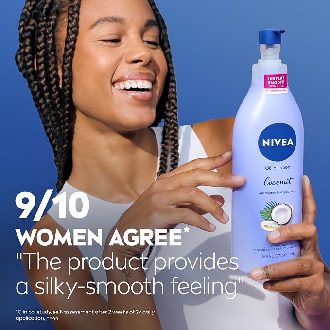 NIVEA Oil Infused Lotion Coconut and Monoi Oil Body Lotion - Image 8
