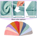 Microfiber Hair Drying Towel Wrap - Image 8