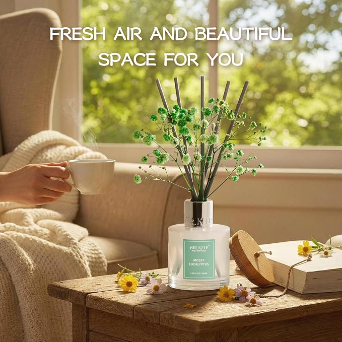 Airkeep Reed Diffuser Set, 3.38 fl oz - Image 6