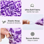 2 Pack Microfiber Hair Towel Wrap - Image 3