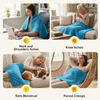 Extra Large Heating Pad for Back Pain 32"x24" King Size XL Electric Heating Pad - Image 3