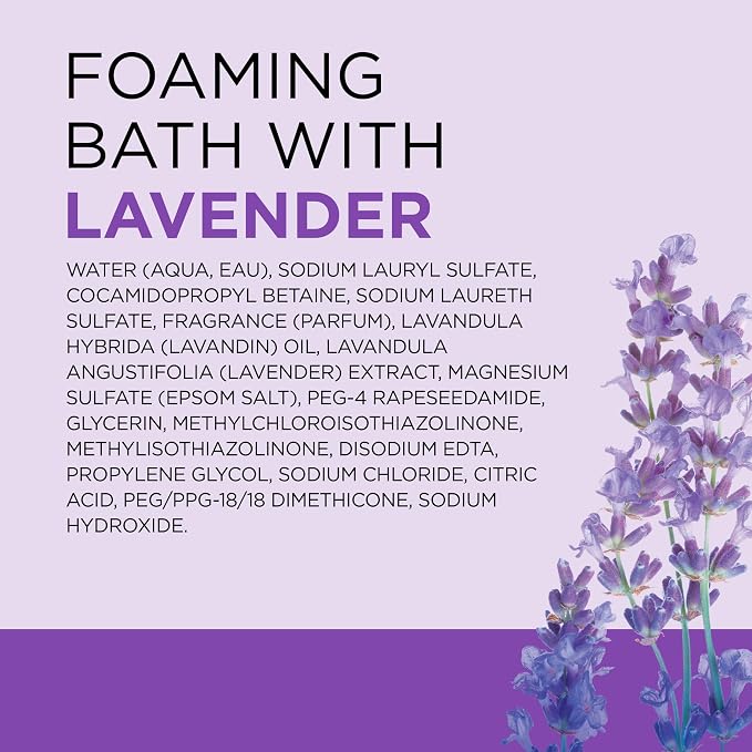 Dr Teal's Foaming Bath with Pure Epsom Salt, Soothe & Sleep with Lavender - Image 10