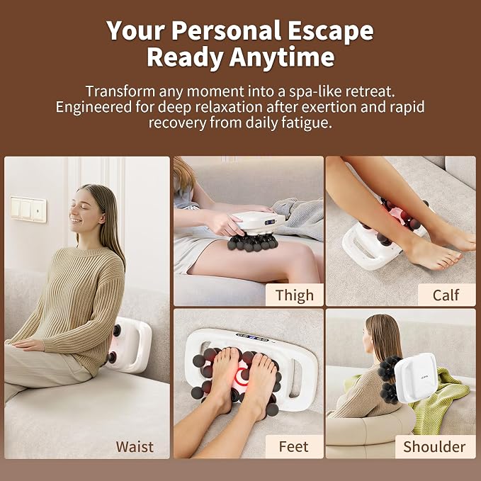 20-Head Massage Gun, 30 Intensity Levels 3 Modes, Deep Tissue Massager - Image 5