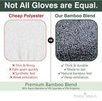 Temple Spring Shower Gloves Exfoliating - Image 4