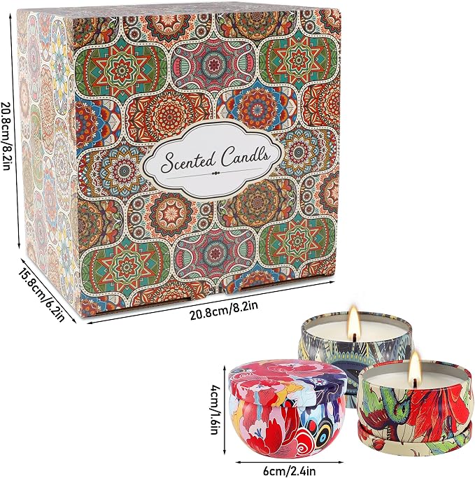 36 Pack Scented Candles Set for Home, Relaxing Stress Relief, Aromatherapy - Image 7