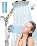 Dual Filtered Handheld Shower Heads Combo, HOPOPRO 15-Mode High Pressure by HOPOPRO