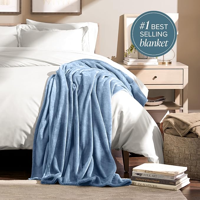 Bare Home Fleece Blanket - Image 3