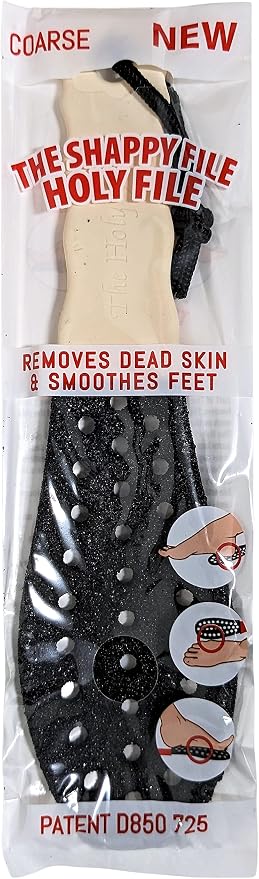 Holy Coarse Foot File, Callus Remover, Double Sided, Wet or Dry - Image 2