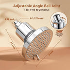Filtered Shower Head for Hard Water - Image 7