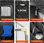 X-Vcak Upgraded Portable Sauna for Home，Relaxation, Steam Sauna for Home - Image 3