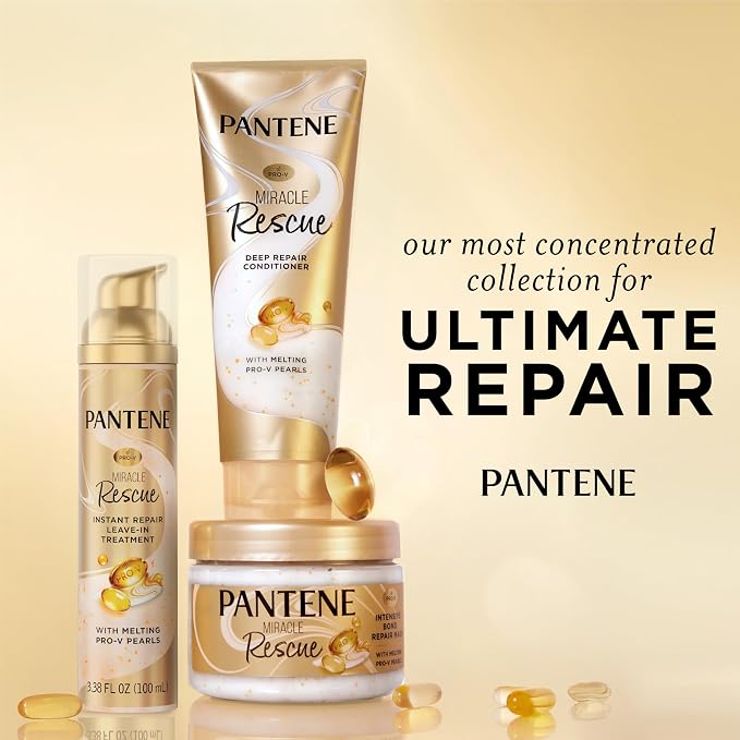 Pantene Miracle Rescue Hair Mask, Intensive Bond Repair - Image 6