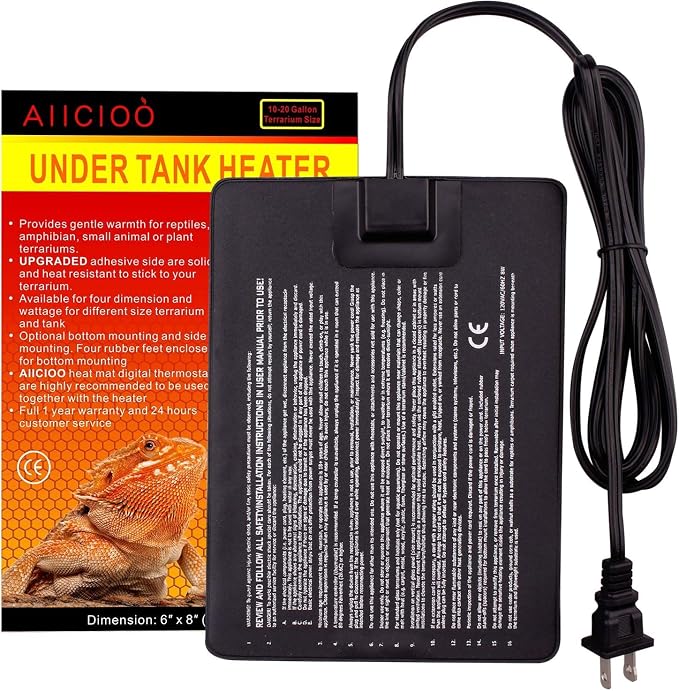 Aiicioo Reptile Heating Pad by AIICIOO