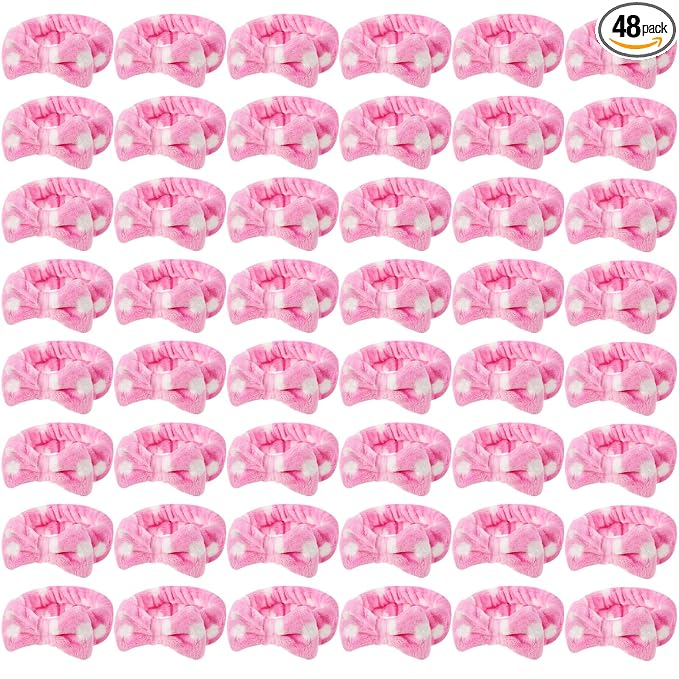 Tigeen 48 Pieces Spa Headband Bulk, Headband by Tigeen