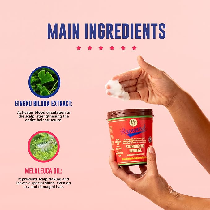 Lola From Rio - Rapunzel Mask - Strengthening Hair Mask, Restores Shine - Image 7