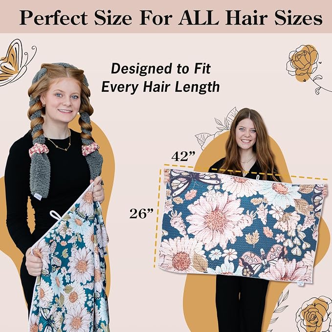 Microfiber Hair Towel Wrap for Women - Image 7