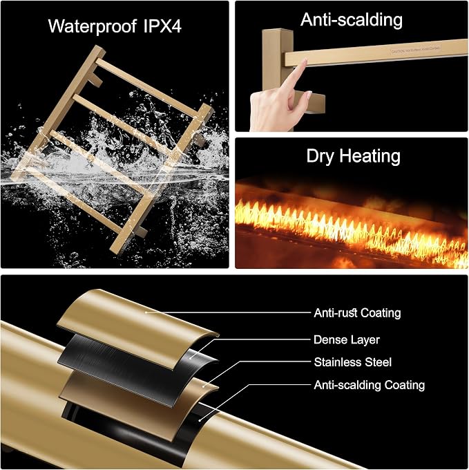 Electric Heated Towel Warmer - Image 5