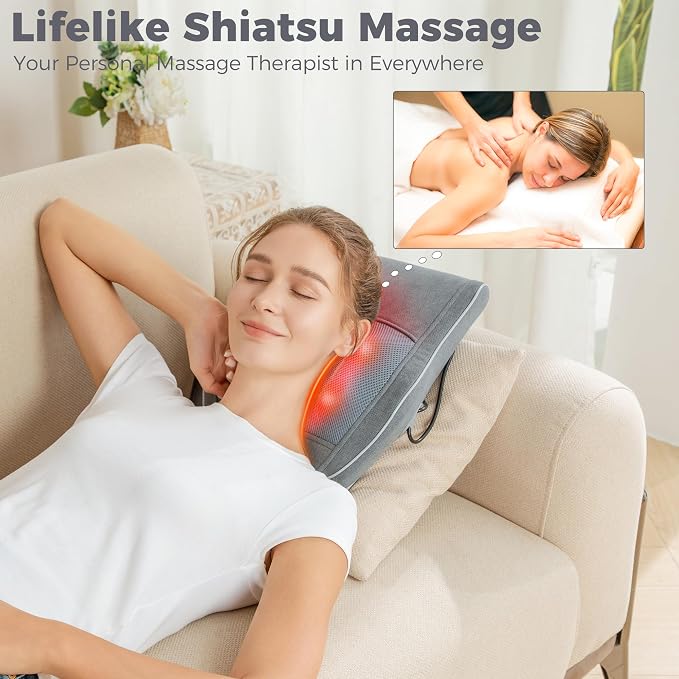 Brelley Shiatsu Neck and Back Massager - Image 5