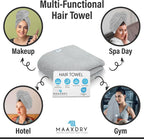 100% Cotton Large Hair Towel Wrap - Image 6