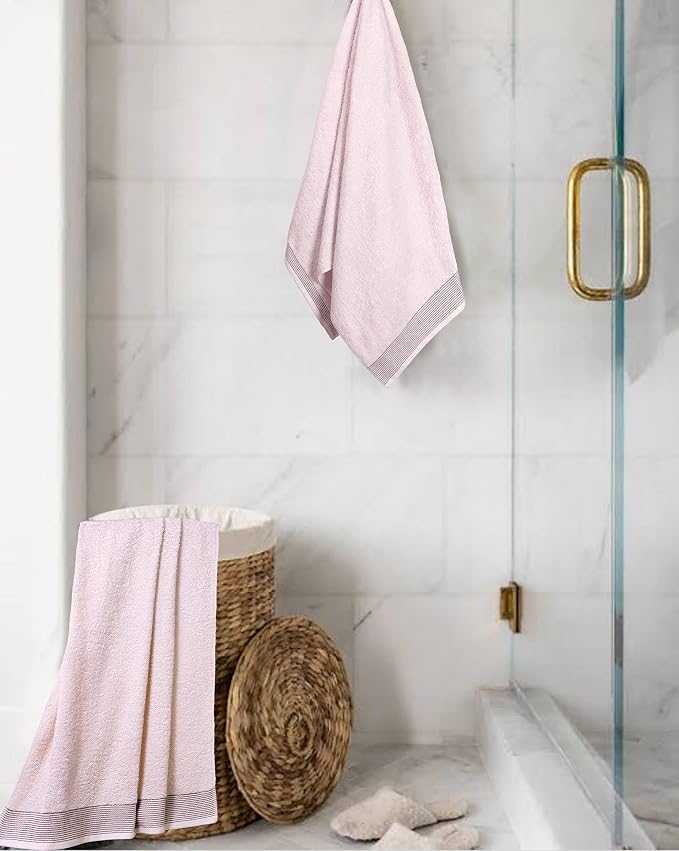 Belizzi Home Ultra Soft 2 Pack Oversized Bath Towel Set 28x55 inches, 100% - Image 4