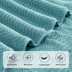 8 Piece Bath Towel Set-2 Oversized Bath Sheets, 2 Hand Towels, 4 - Image 9