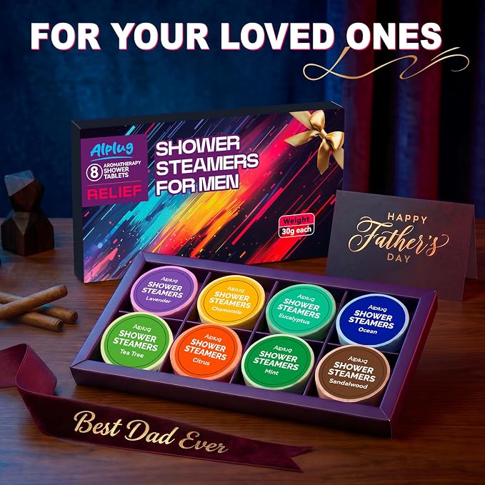 Shower Steamers for Men 8 Pack - Image 7