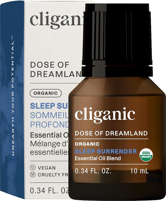 Cliganic Organic Essential Oil Sleep Surrender Blend by Cliganic