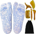 Reflexology Socks with Beginner Acupoint Massage Tools Set of 5 by GreatCase