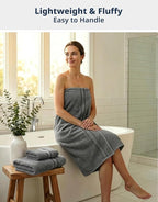 LANE LINEN Luxury Bath Towels Set - Image 2