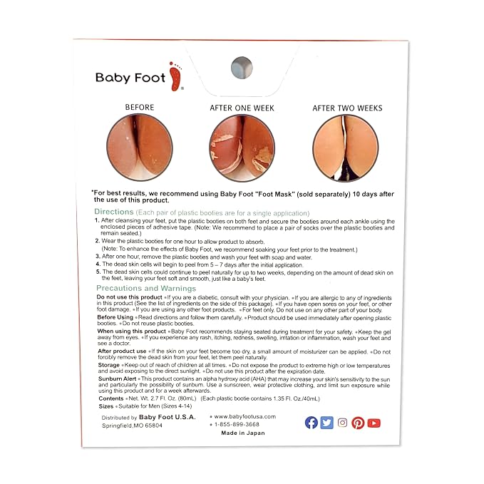 Baby Foot - Original Foot Peel Exfoliator - Image 7