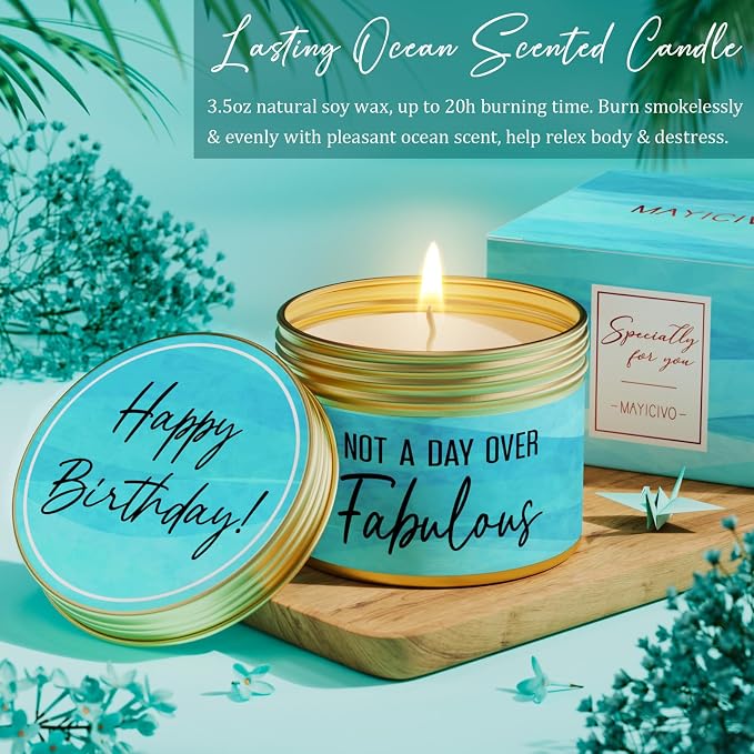 Birthday Gifts for Women Friendship, Unique Happy Birthday Gifts Basket for Mom - Image 6