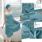 Extra Large Bath Towel Set of 4, Oversized Bath Sheet Super Soft Highly - Image 3