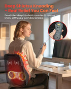 COMFIER Back Massager with Heat, Deep Tissue Shiatsu Neck and Back Massager - Image 4