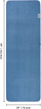 POLYTE 430 GSM Microfiber Oversize Quick Dry Lint Free Bath Towel, 60 x 30 in - Image 2