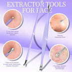 Teenitor Pimple Popper Tool Kit and Blackhead Remover Tools, Ingrown Hair - Image 8