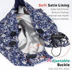 2 Pack Satin Lined Bouffant Scrub Caps - Image 3