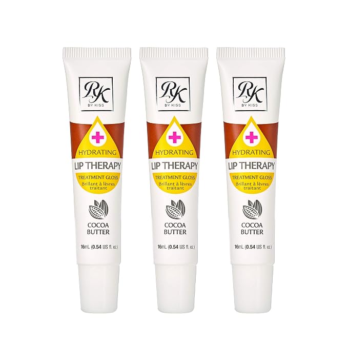 Ruby Kisses Hydrating Lip Therapy Treatment Gloss Cocoa Butter RLO03D1 by RUBYKISSES